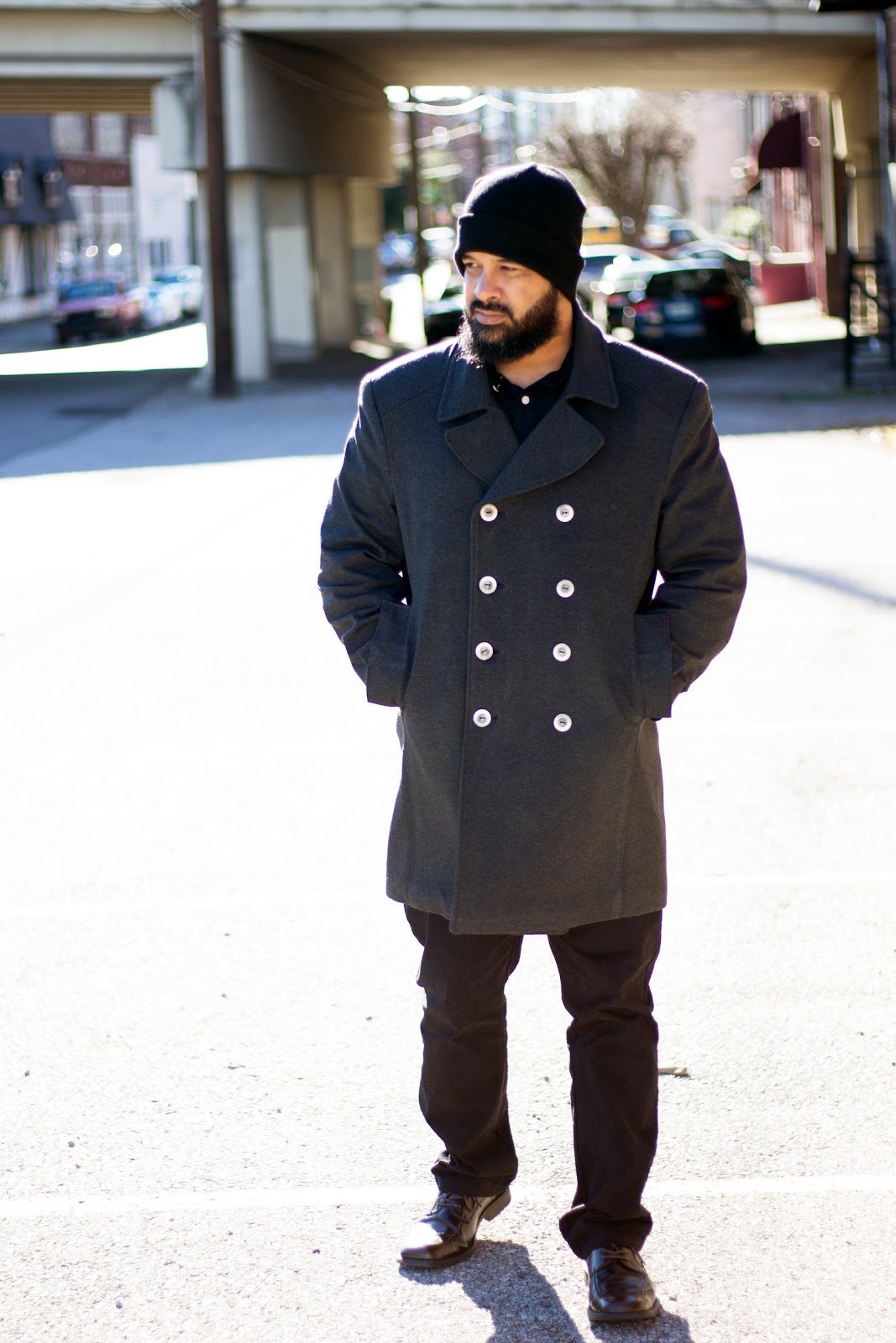 I made my husband a pea coat (Vogue V8940). Made from polyester wool from  Fabric Wholesale Direct : r/sewing